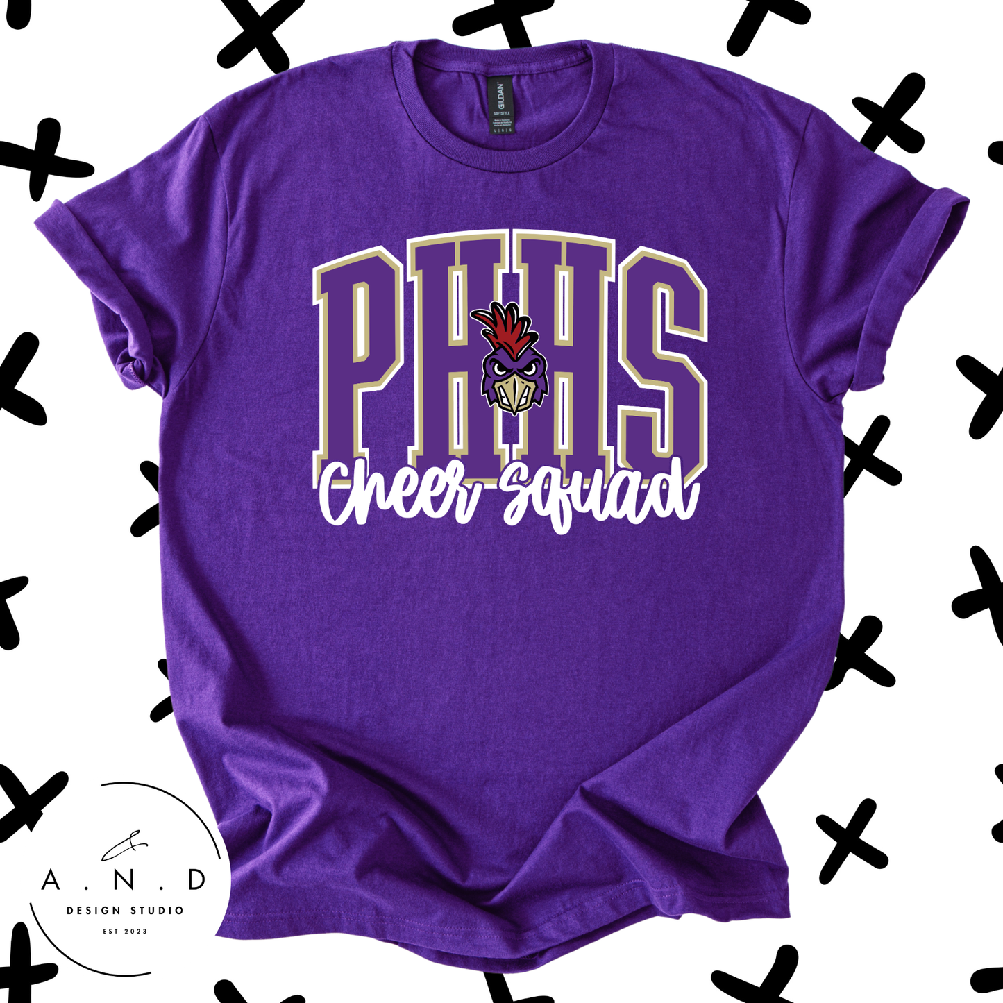 PHHS Cheer Squad- Stacked