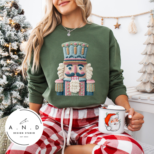 Nutcracker- faux yarn