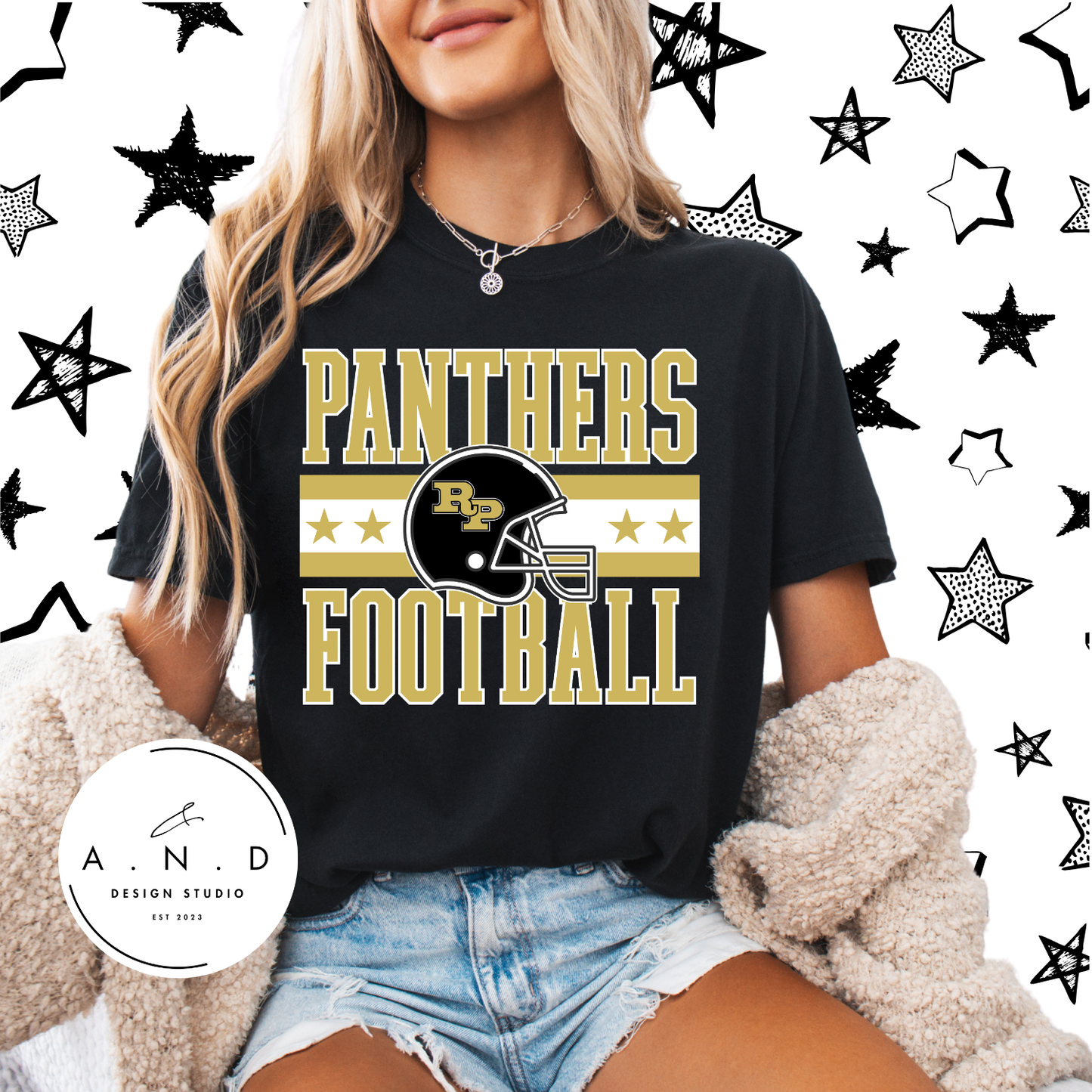 RP Panthers Football Helmet