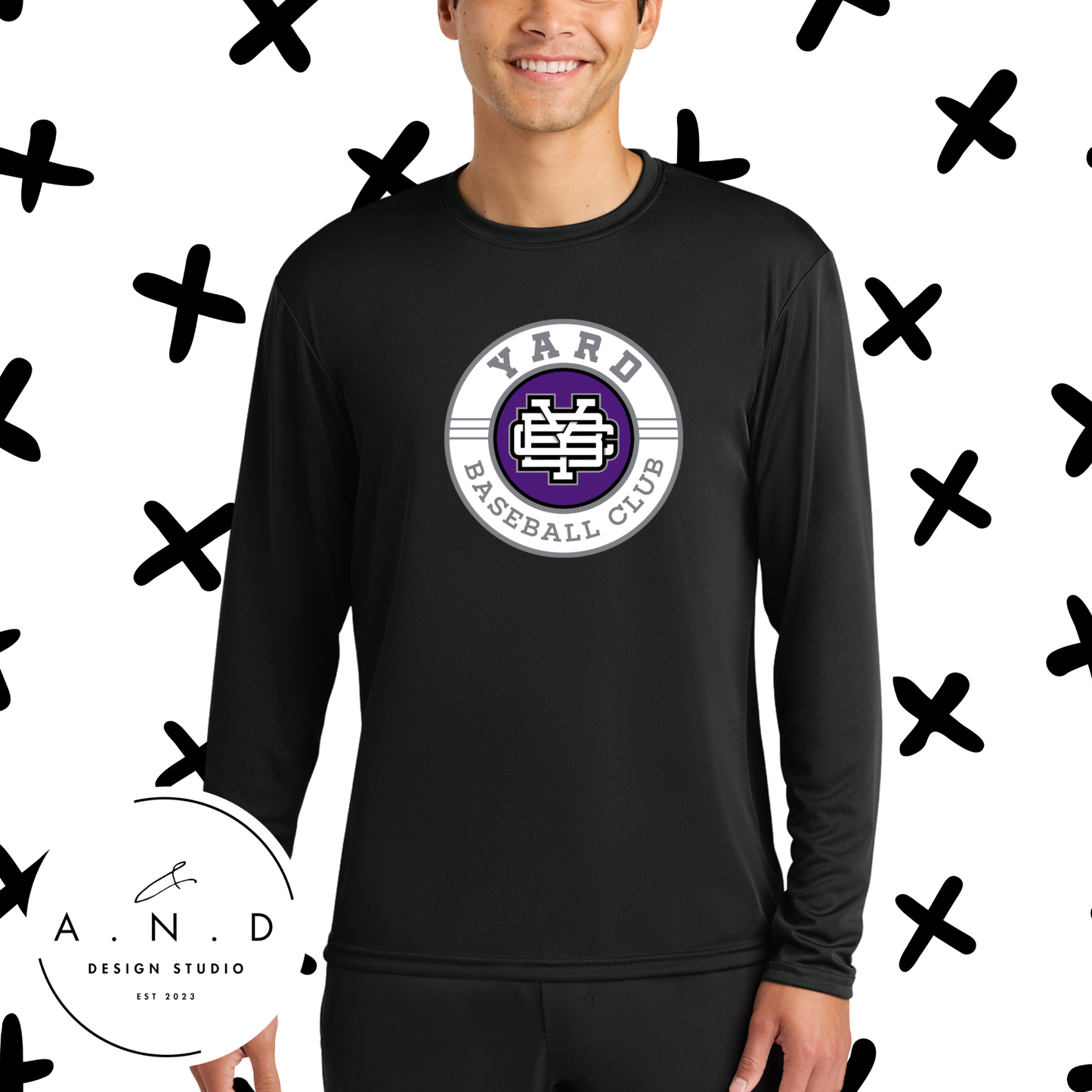 YBC- performance long sleeve tee