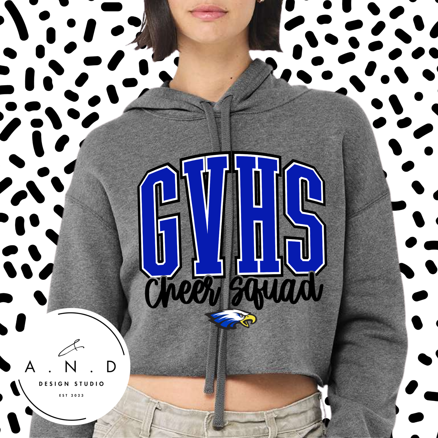 Crop Fleece Hoodie