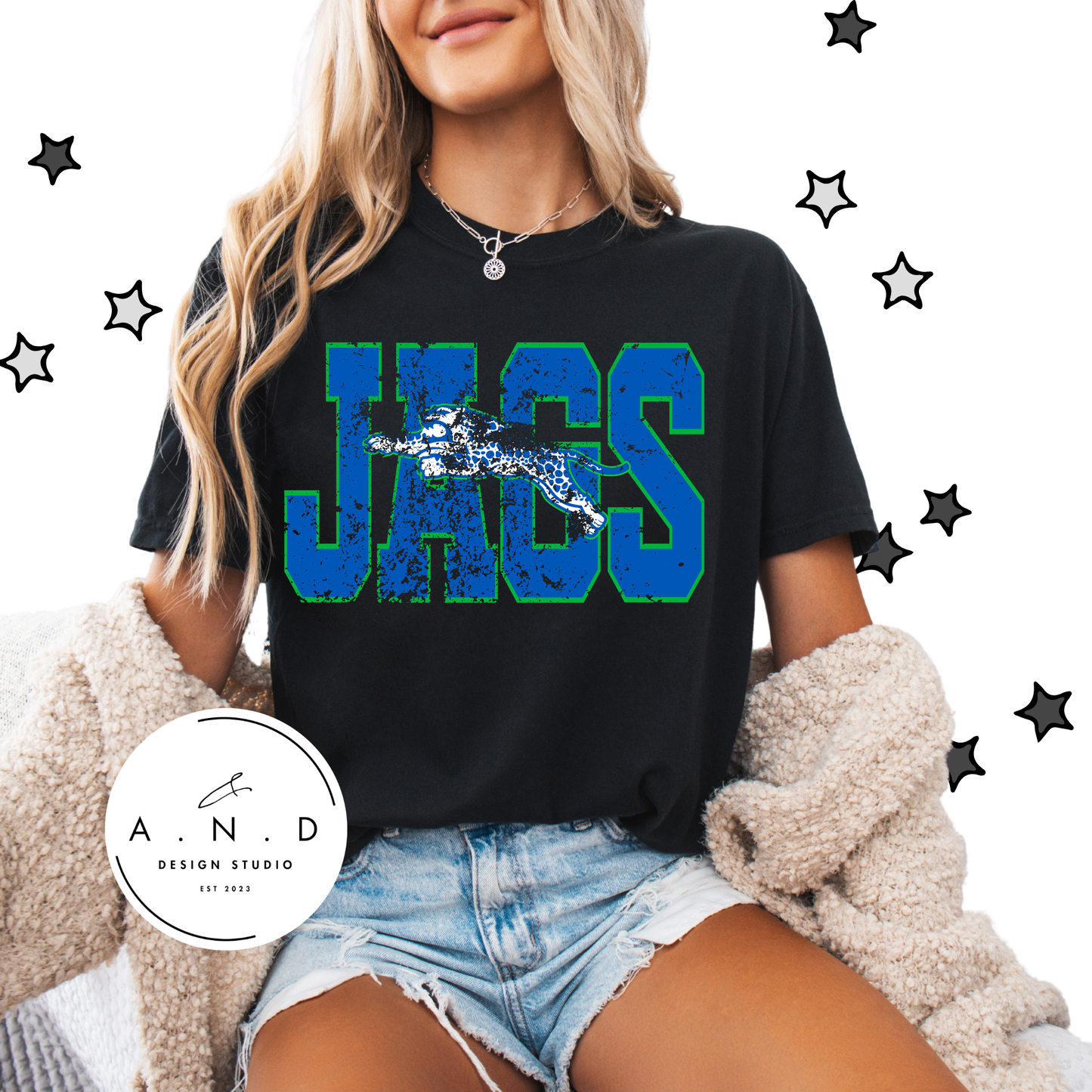 JAGS Varsity Distressed