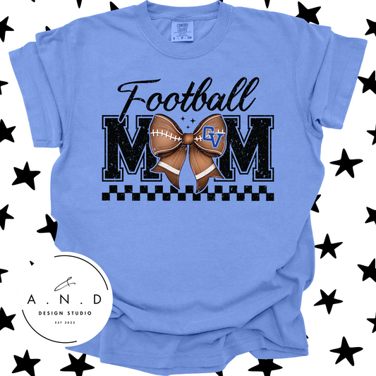 Football Mom- bow
