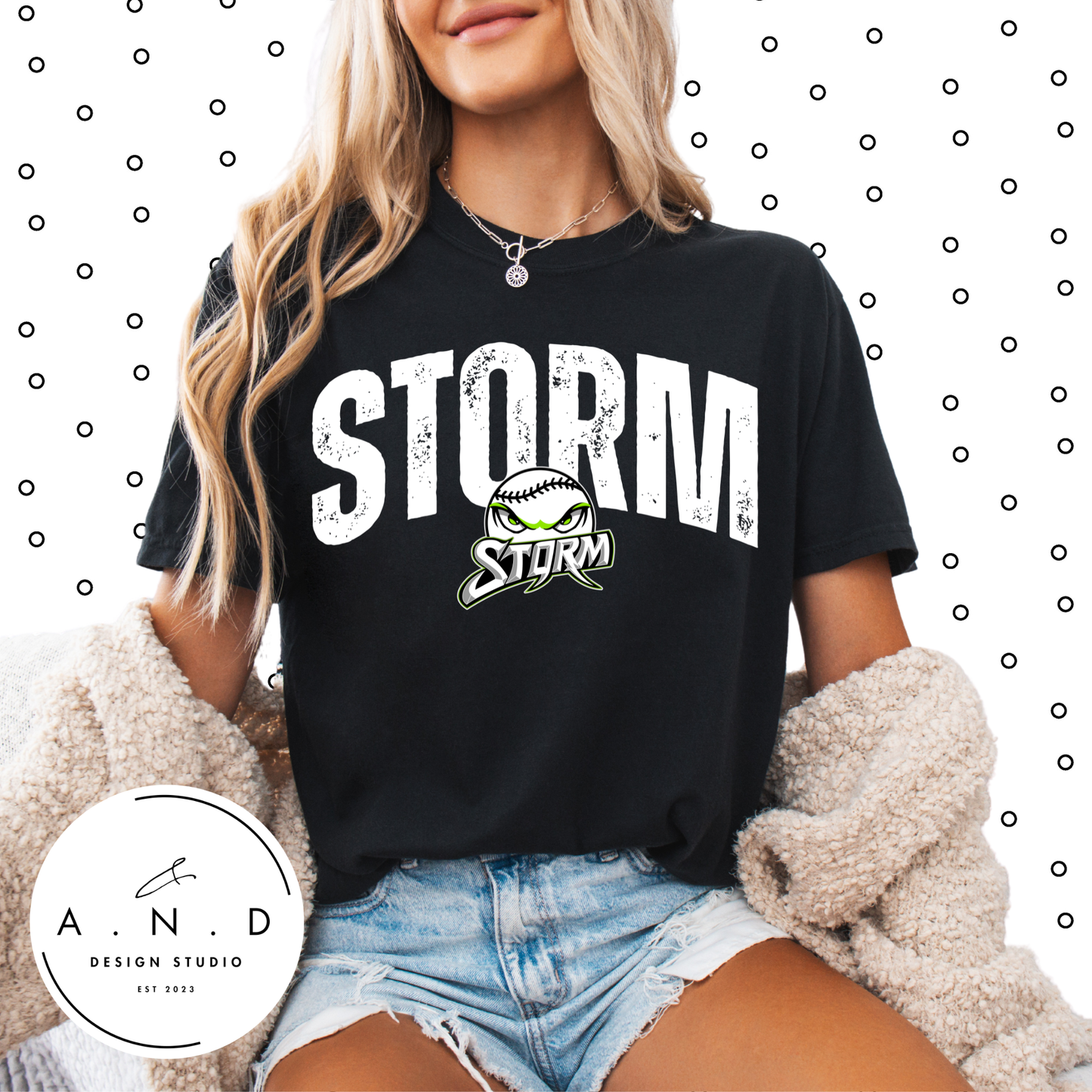 STORM Distressed - baseball