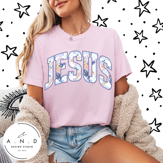 JESUS Quilted Patchwork
