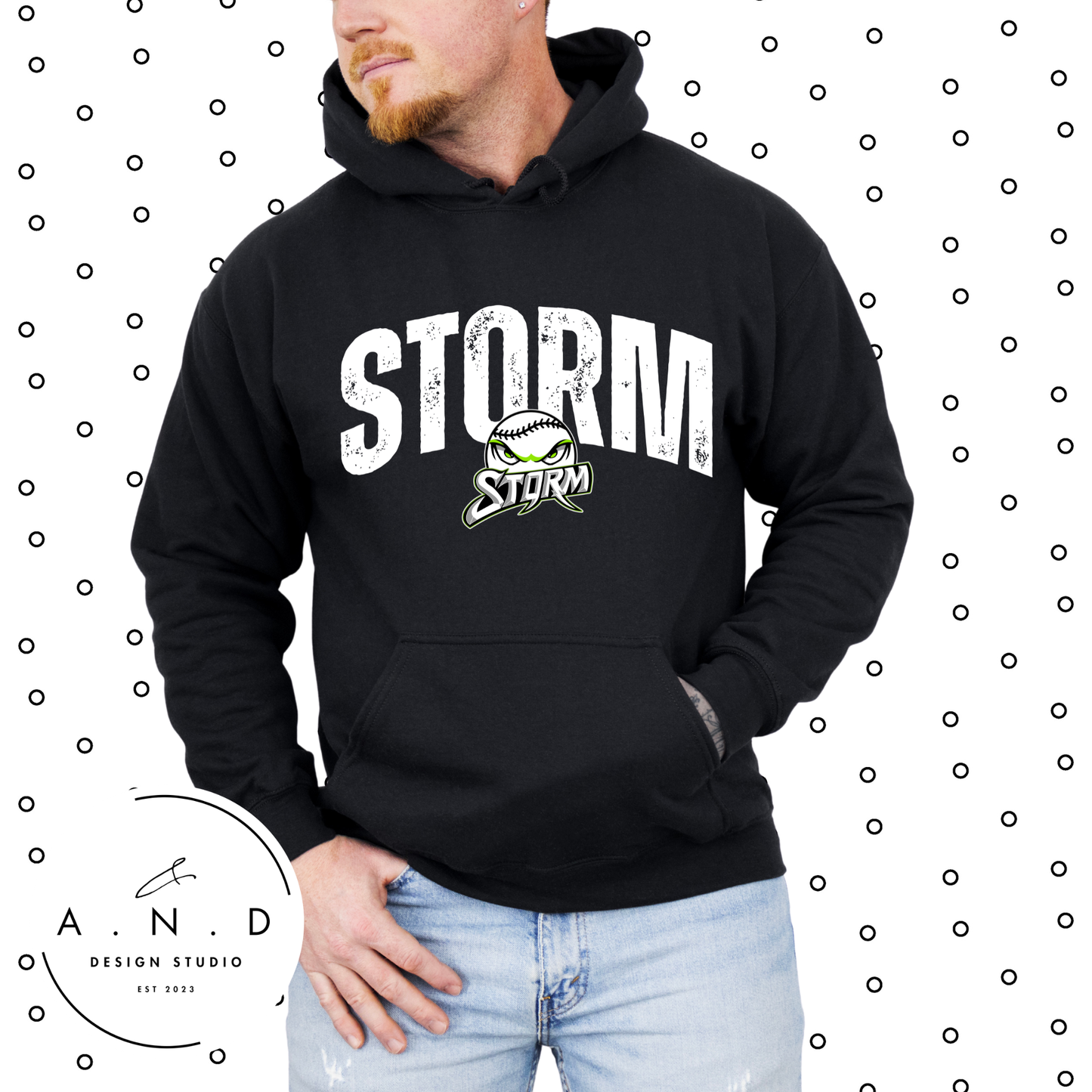 STORM Distressed - baseball