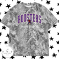 Roosters Cheer Vintage Grey Camo/Vintage Black Leopard