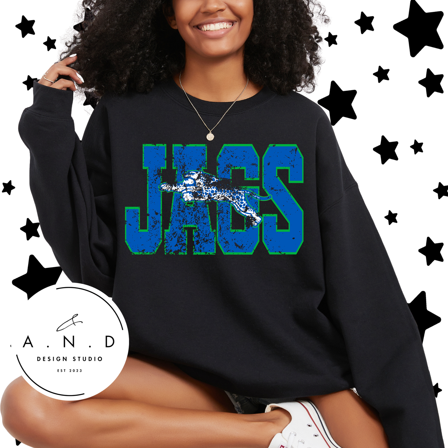 JAGS Varsity Distressed