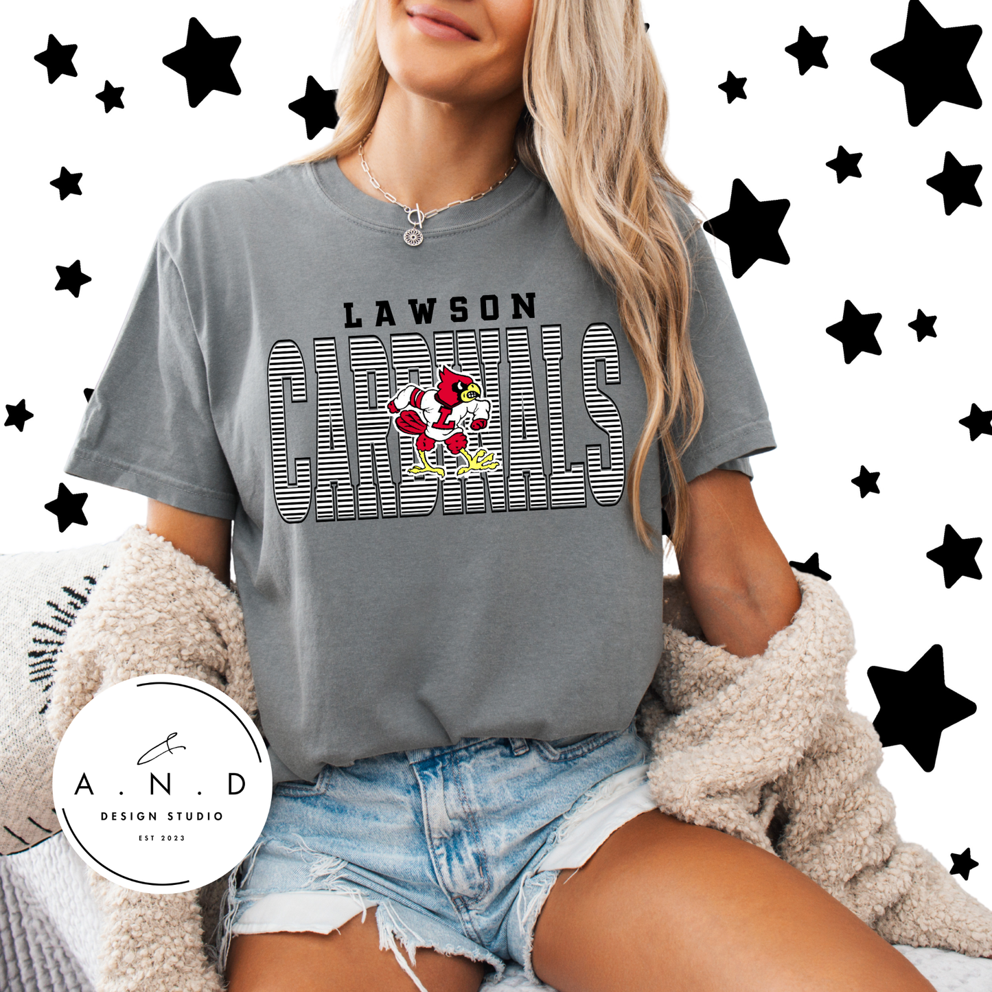 Lawson Cardinals Stripe