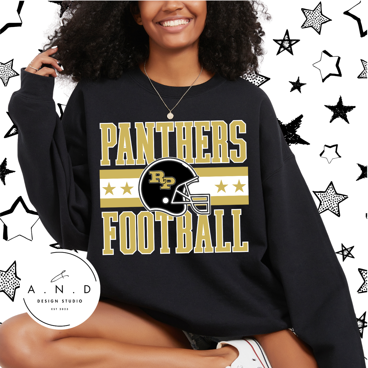 RP Panthers Football Helmet