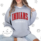INDIANS softball stacked