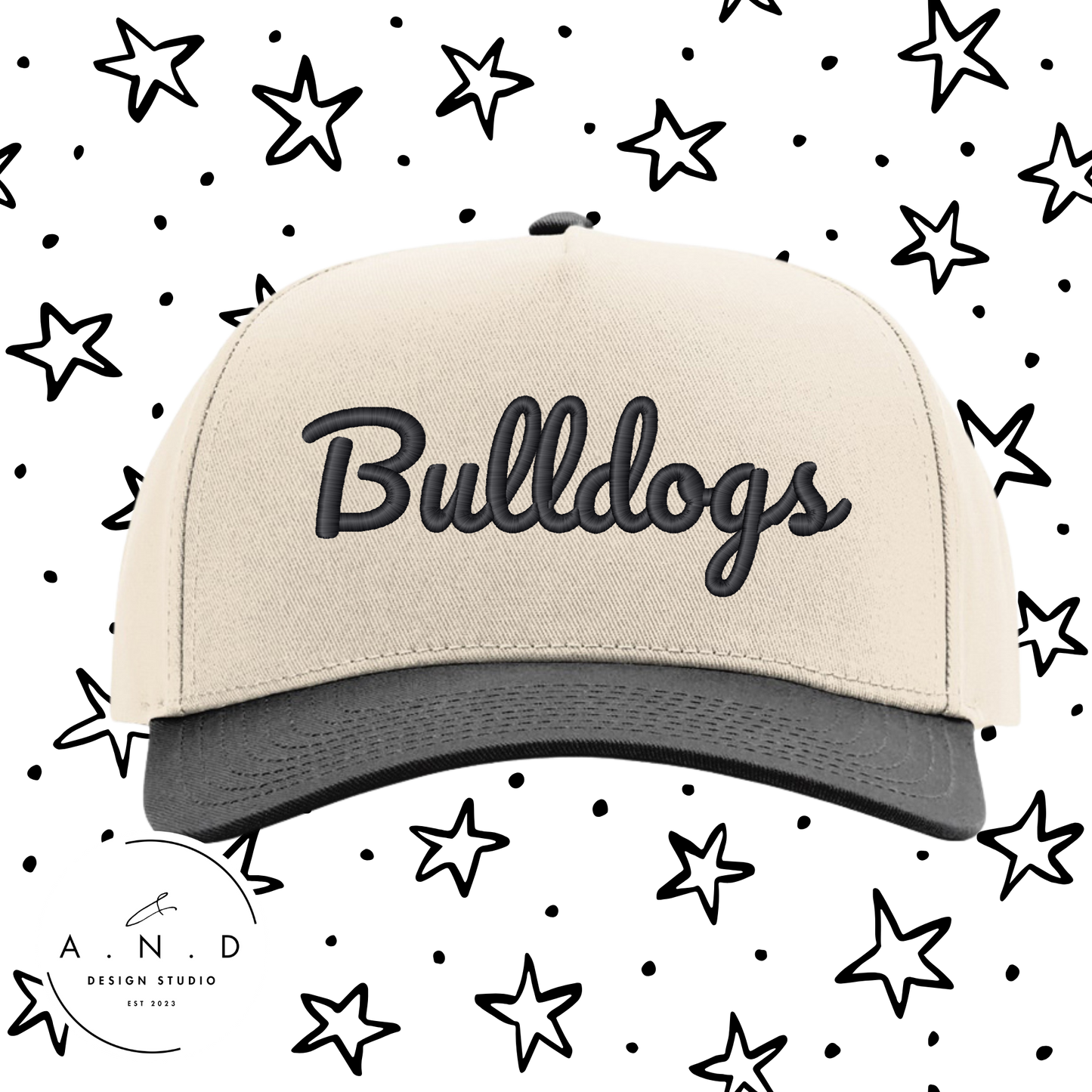 Odessa Embroidery Full Fabric Hat