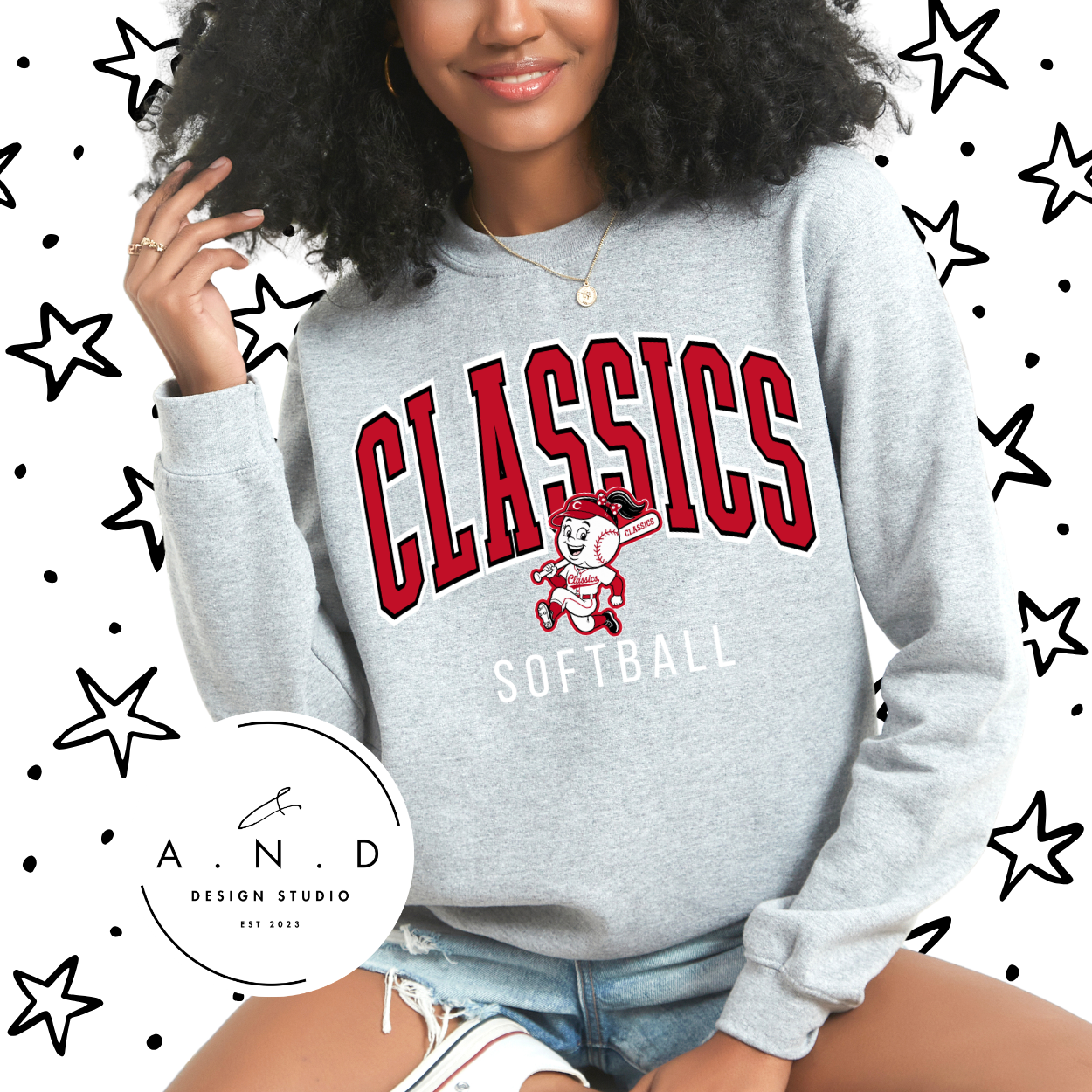 Classics Softball- Stacked