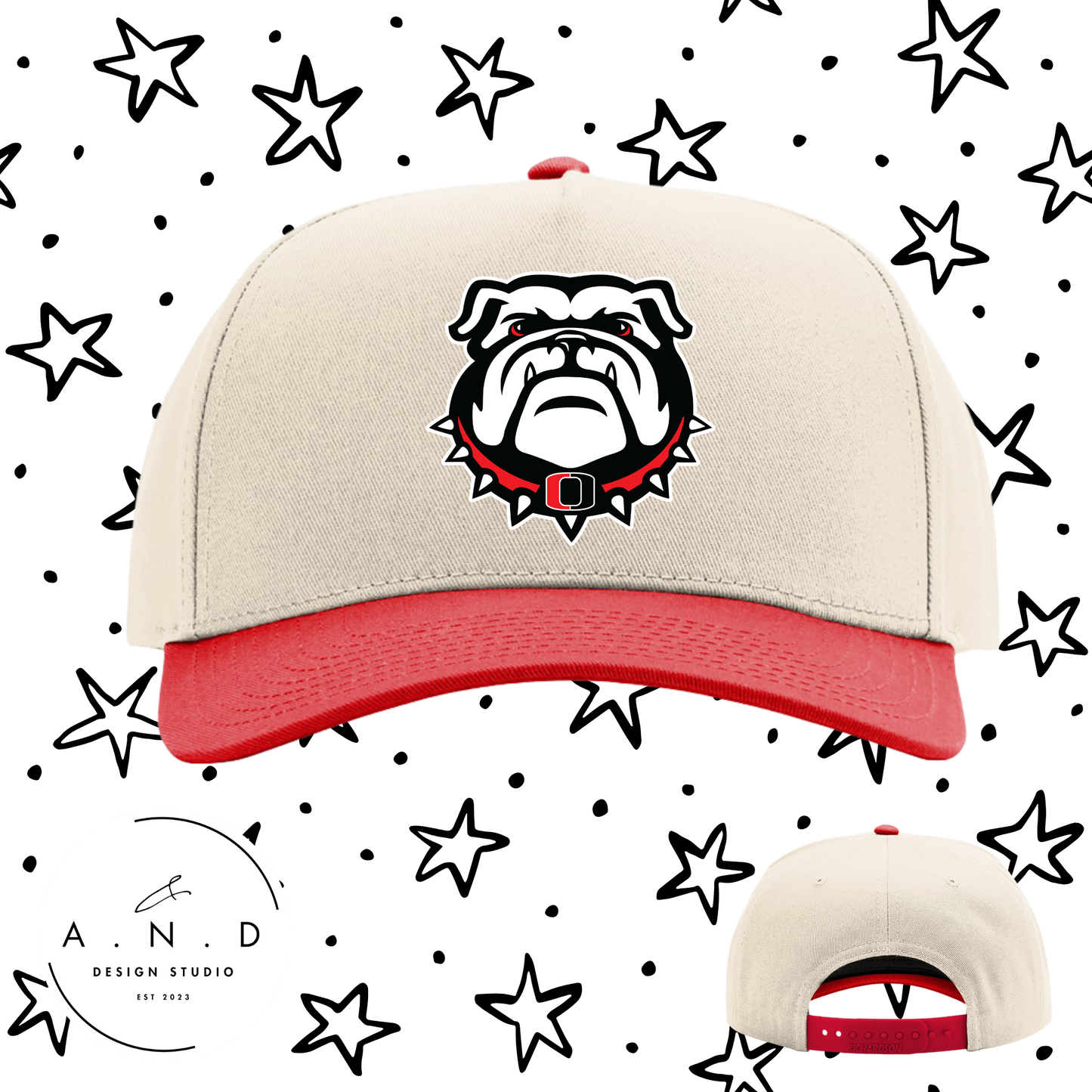 Odessa Embroidery Full Fabric Hat