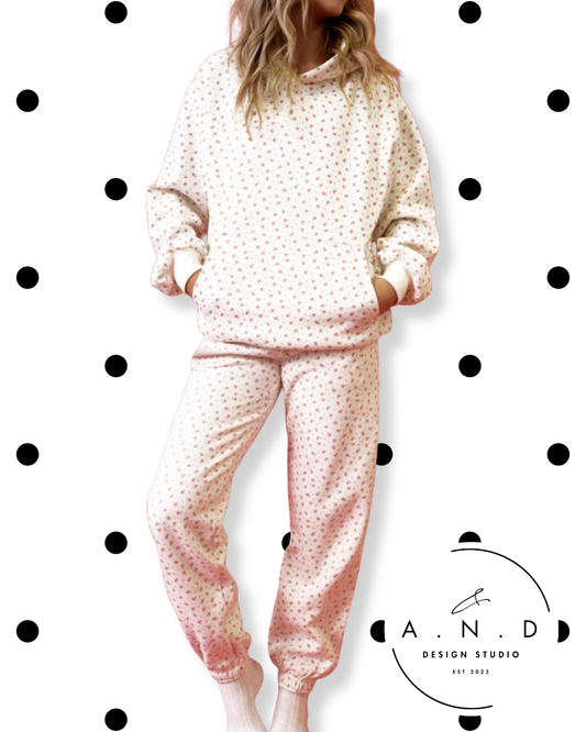 Floral Sweat Set