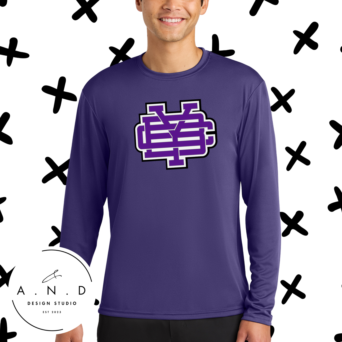 YBC- performance long sleeve tee