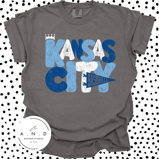 Kansas City Baseball Pennant