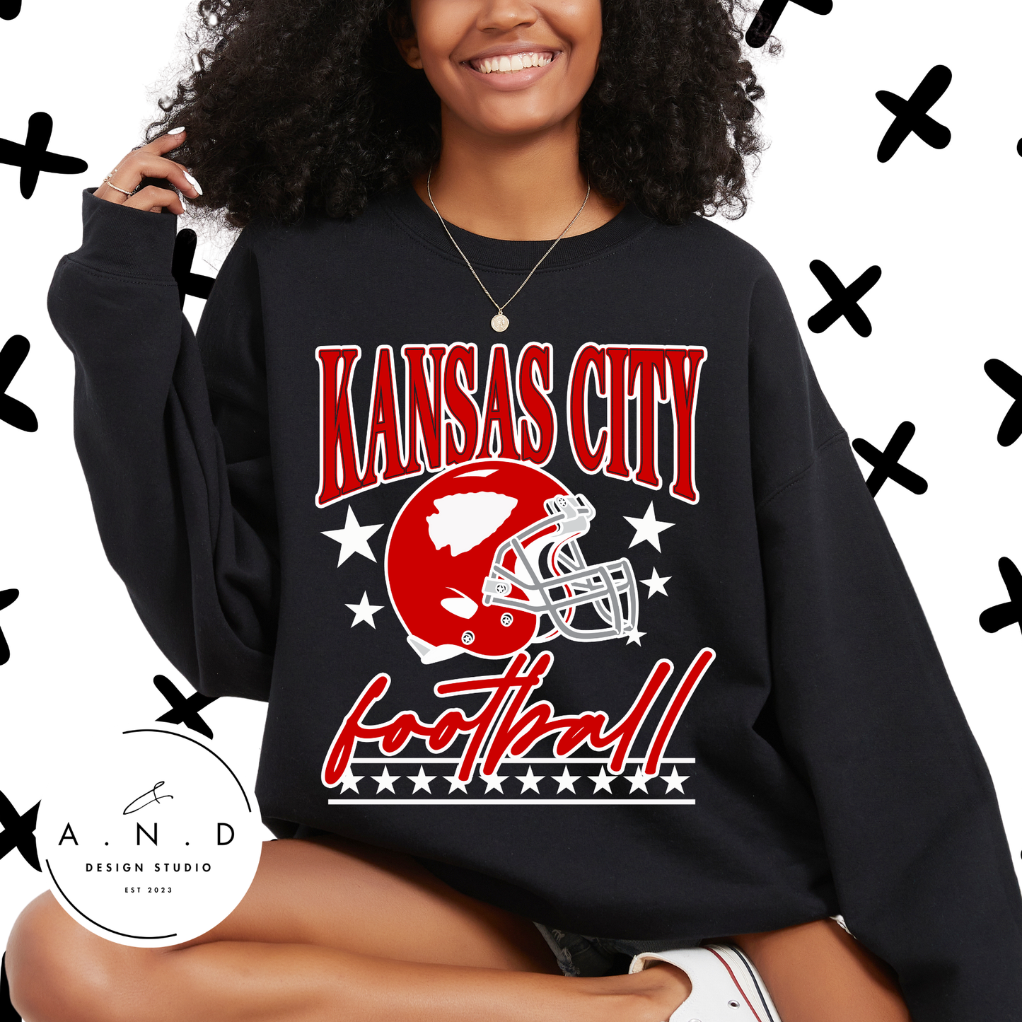 Kansas City Football Helmet