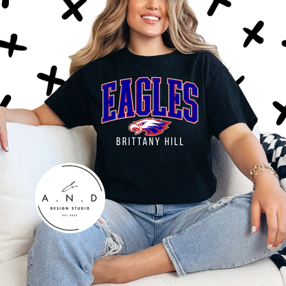 Brittany Hill Eagles Stacked
