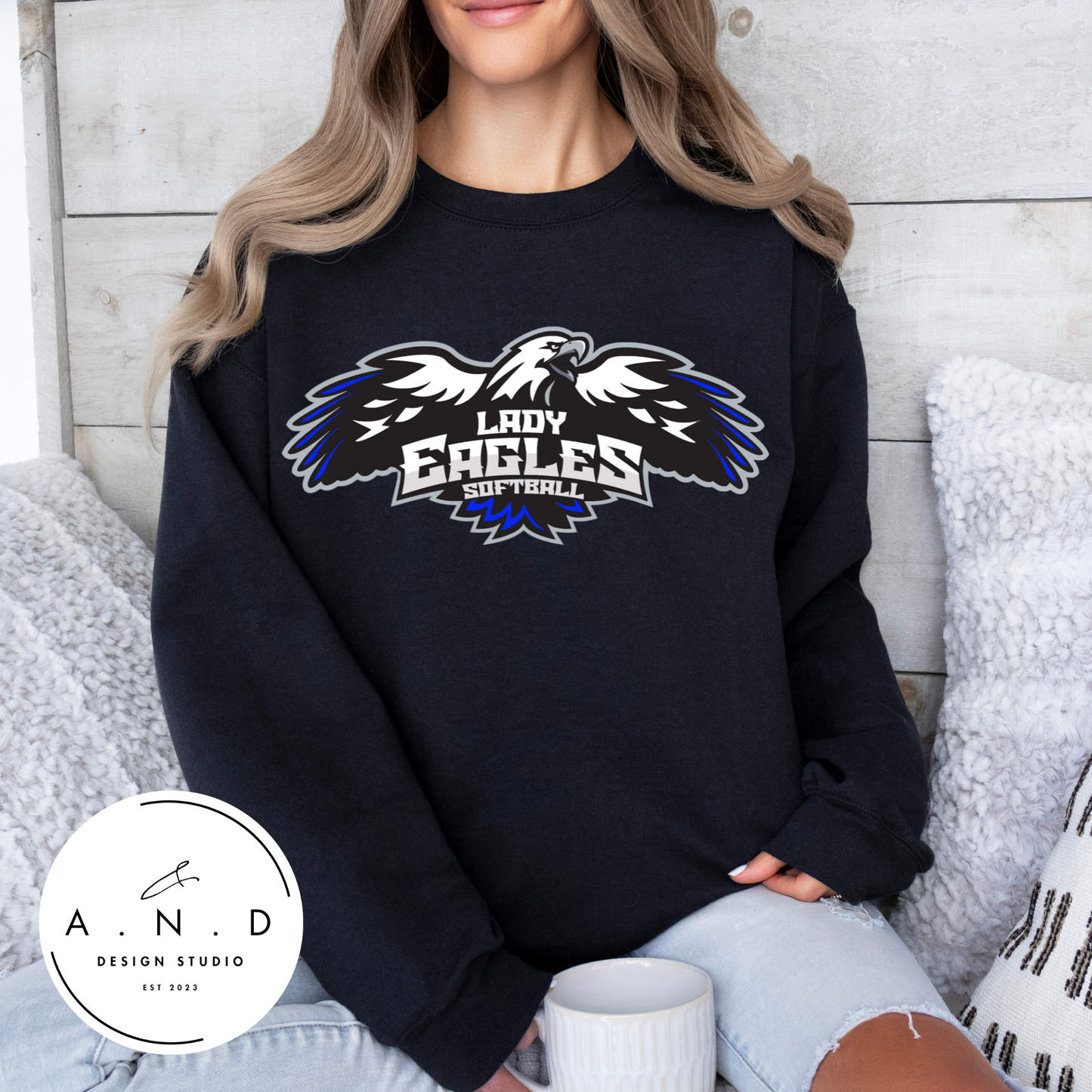 Lady Eagles Logo- Sweatshirts