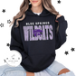 Wildcats Stripe Distressed