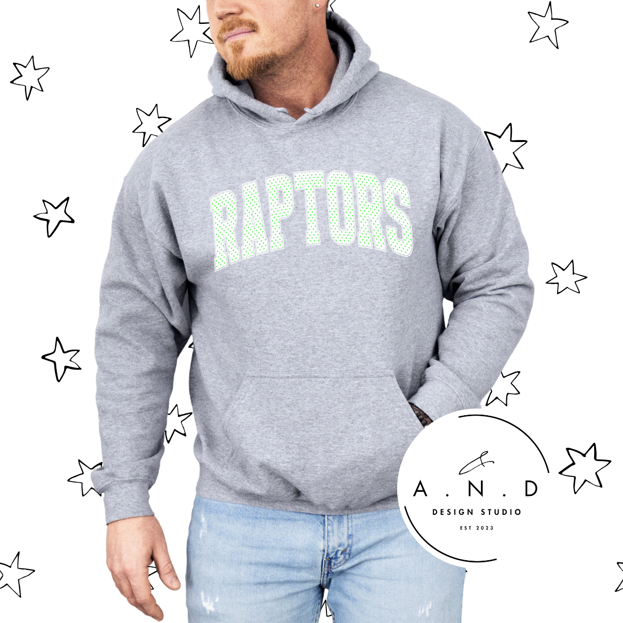 Raptors Polka Dots