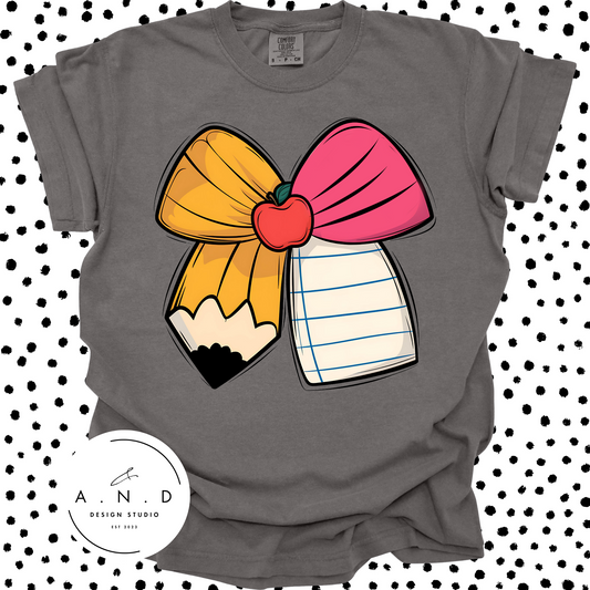 Teacher Bow Apple