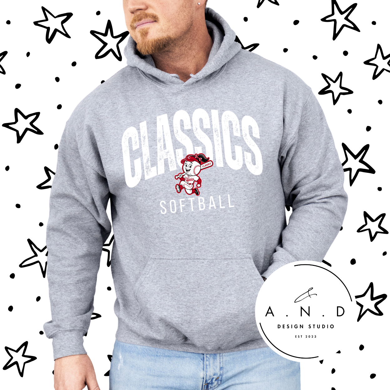 Classics Softball- Distressed