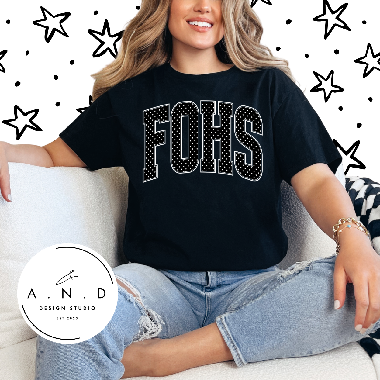 FOHS polka dot