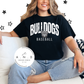 Bulldogs Baseball- Distressed