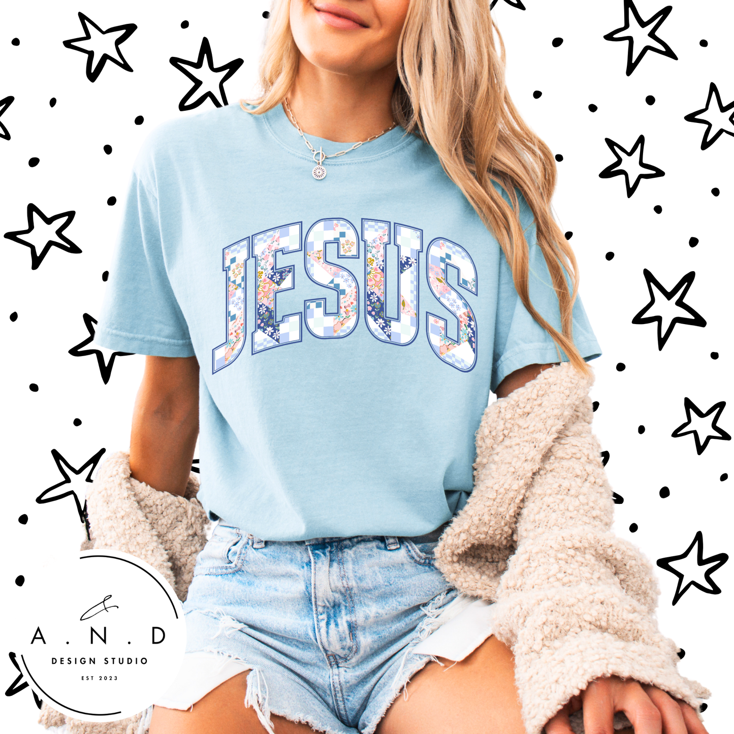 JESUS Quilted Patchwork