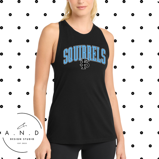 Fighting Squirrels Tank Tops