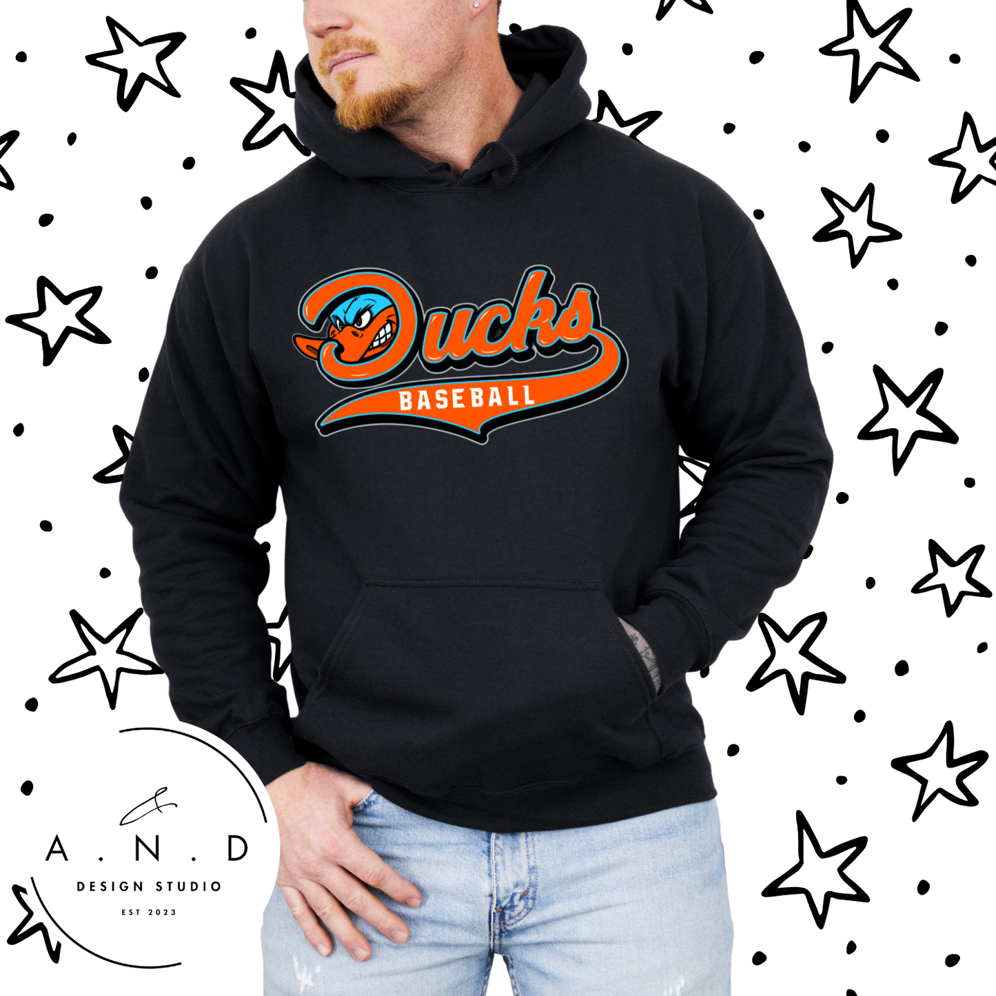 Ducks Baseball Logo