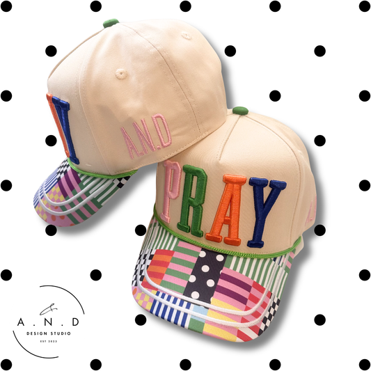 PRAY canvas hat