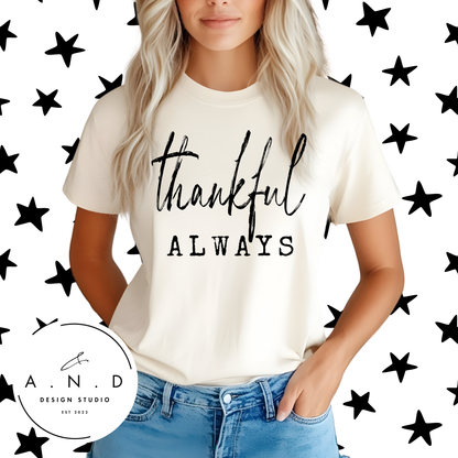 Thankful Always