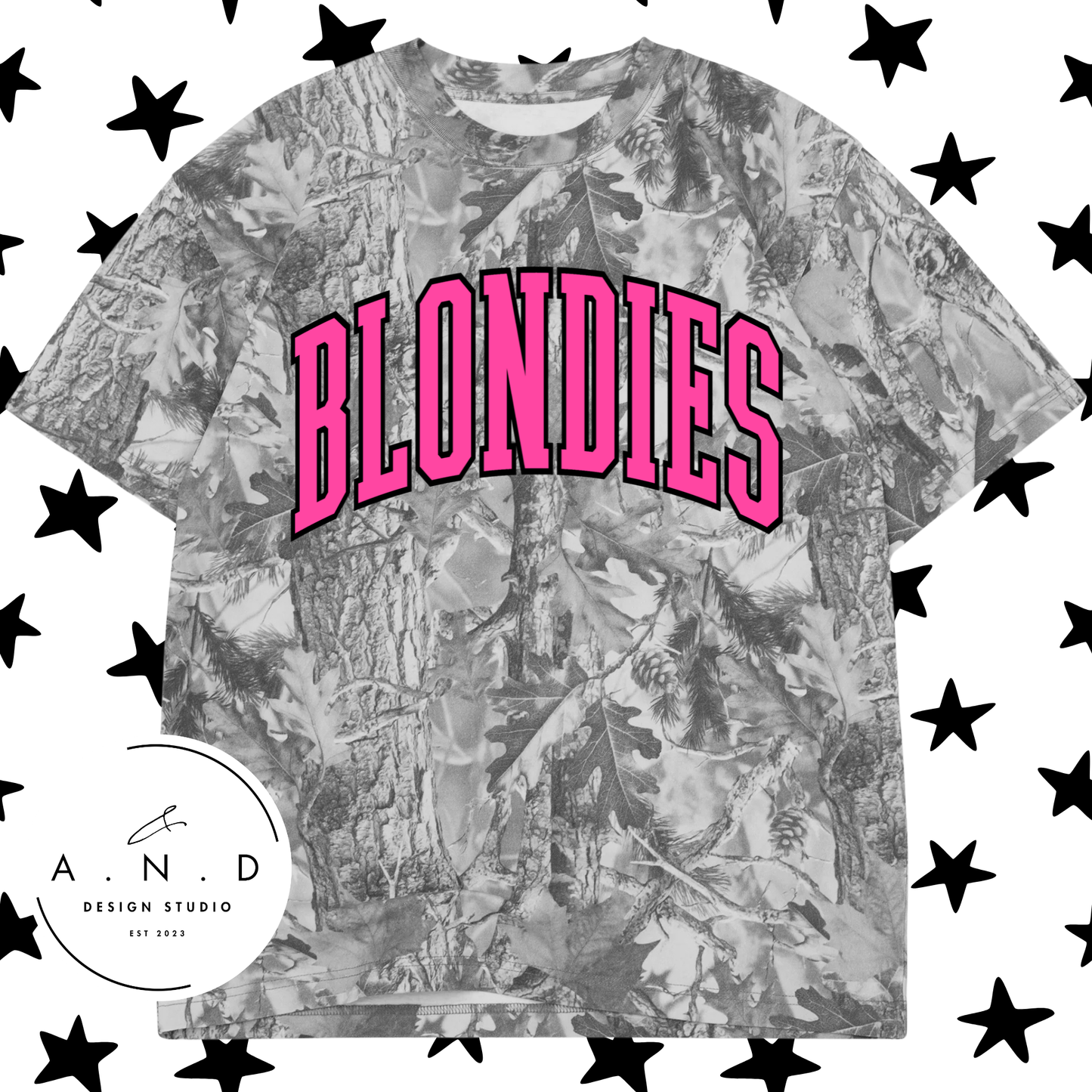 Blondies Salon Vintage Camo & Vintage Leopard