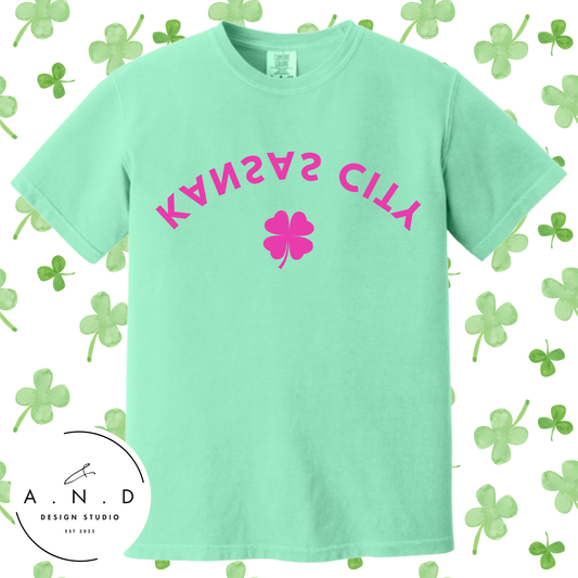 Kansas City Upside Down Shamrock