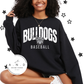 Bulldogs Baseball- Distressed