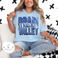 Gain Valley Eagles Flag Distressed