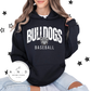 Bulldogs Baseball- Distressed