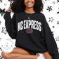 KC Express Distressed- pink/black