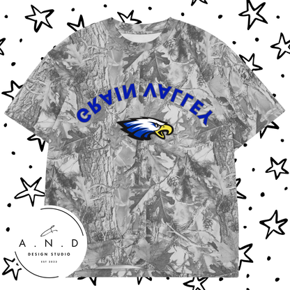 Grain Valley Upside Down Grey Camo/Black Leopard