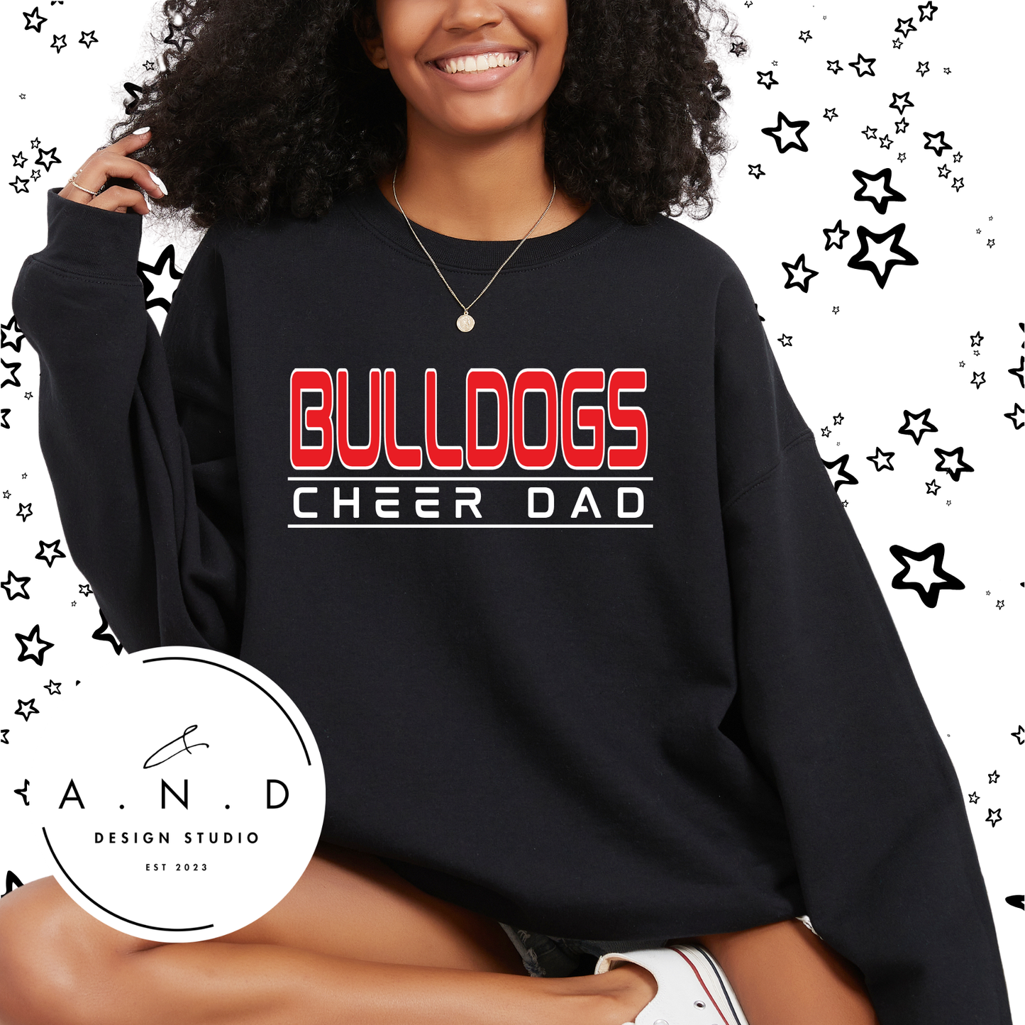 Bulldogs Cheer Dad