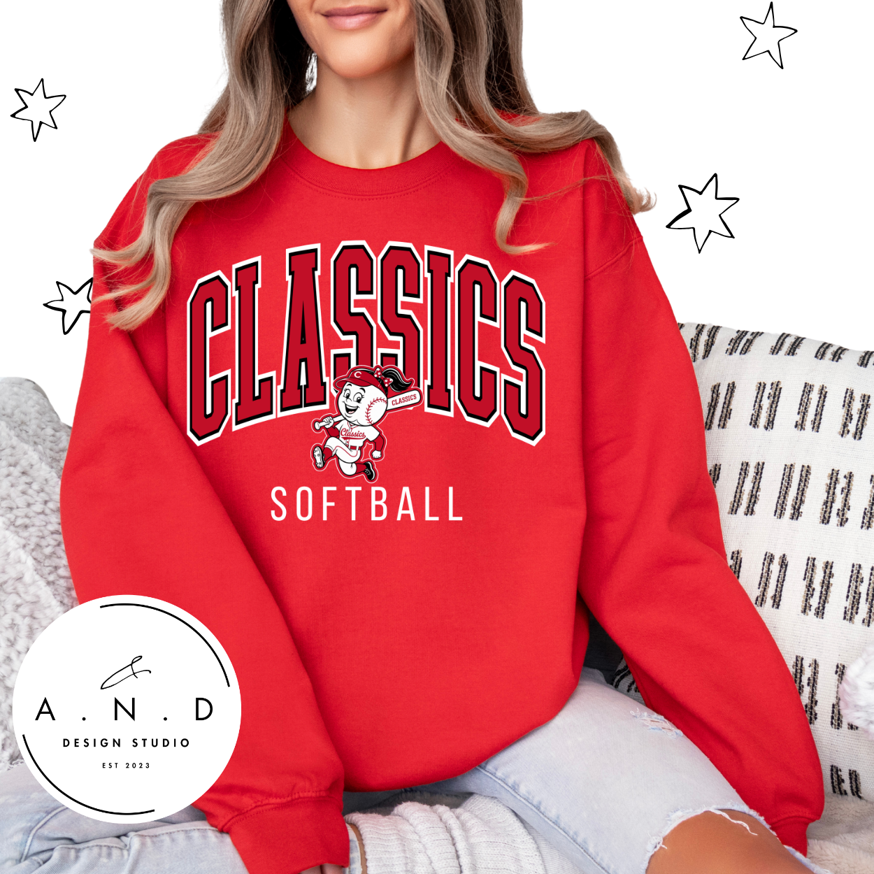 Classics Softball- Stacked