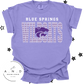 Wildcats Stripe Distressed