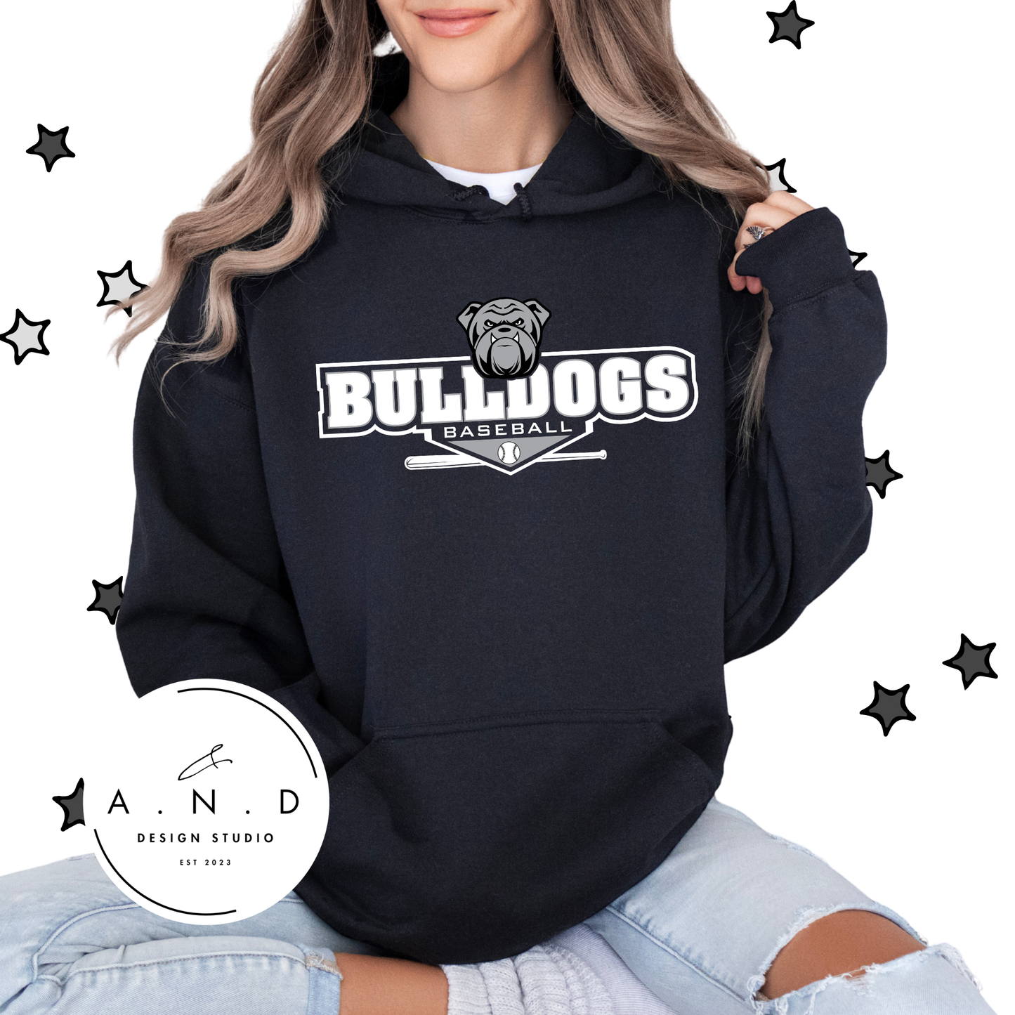 Bulldogs Baseball Logo