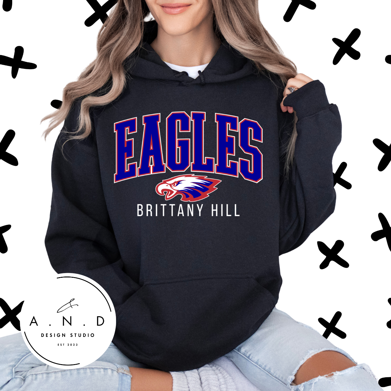 Brittany Hill Eagles Stacked