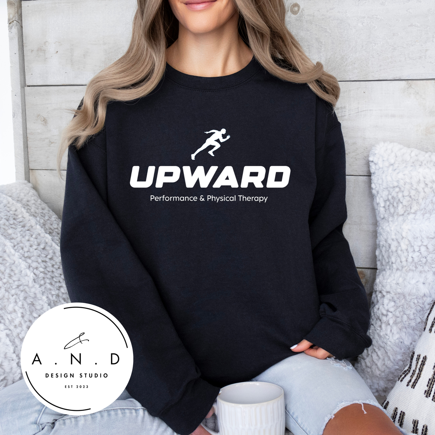 UPWARD- logo white