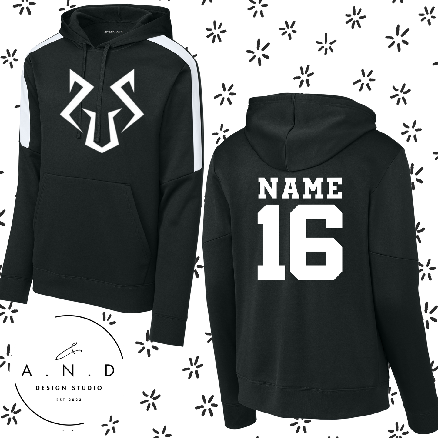 Spy Performance Hoodie (name & number)
