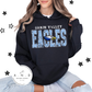 Eagles Stripe Distressed